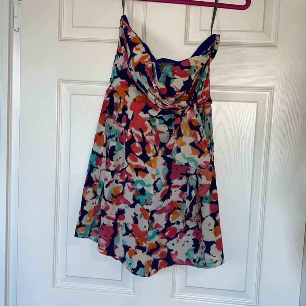 Strapless Romper